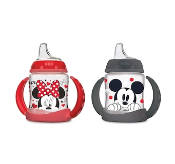 Foto 1 | Foto 1 | Vaso Para Sorber Nuk Learner Disney, 150 Ml, Paquete De 2 Unidades, 6 M+ - Venta Internacional.