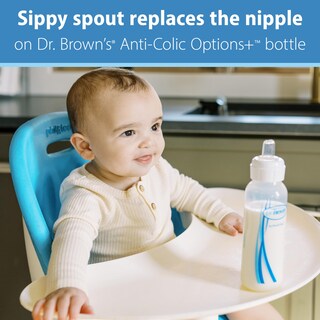 Foto 3 | Foto 3 | Sippy Spouts Dr. Brown's Milestones Options+ Silicona, Paquete De 6 M+2 - Venta Internacional.