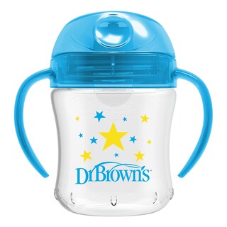 Foto 7 | Foto 7 | Vaso Sippy Cup Dr. Brown's Transition Soft con Caño Azul 180 ml sin BPA - Venta Internacional