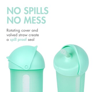 Foto 3 | Foto 3 | Pajita Aislante De Silicona Sippy Cup Boon Swig, 270 Ml, Color Menta - Venta Internacional.