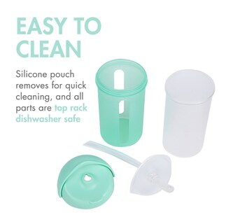 Foto 4 | Foto 4 | Pajita Aislante De Silicona Sippy Cup Boon Swig, 270 Ml, Color Menta - Venta Internacional.