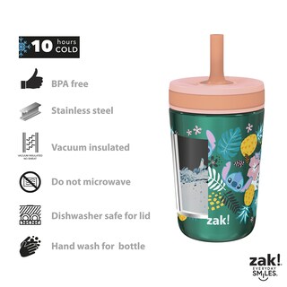 Foto 4 | Foto 4 | Set De Vasos Zak Designs Disney Lilo Y Stitch Kelso Para Niños - Venta Internacional.