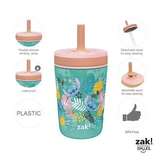 Foto 6 | Foto 6 | Set De Vasos Zak Designs Disney Lilo Y Stitch Kelso Para Niños - Venta Internacional.