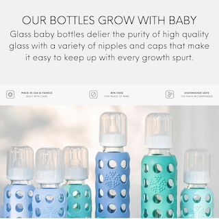 Foto 7 | Foto 7 | Biberón De Vidrio Lifefactory, 250 Ml, Paquete De 2 Paquetes De Col Rizada Y Arándano - Venta Internacional.