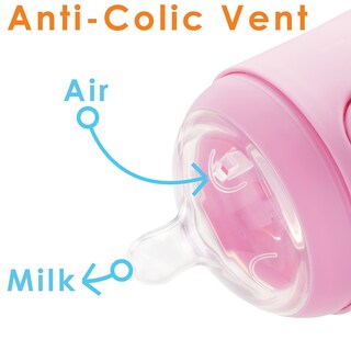 Foto 4 | Foto 4 | Biberón Popyum, Fórmula Anticólica, 150 Ml, Paquete De 3 Unidades, Color Rosa - Venta Internacional.