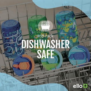 Foto 5 | Foto 5 | Juego De Vasos Ello Bop Para Niños, Paquete De 2 Unidades, 350 Ml, Con Tapa Y Pajita, Sin Bpa - Venta Internacional.