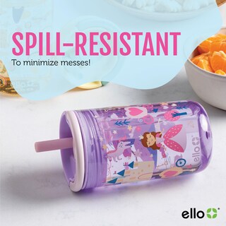Foto 6 | Foto 6 | Juego De Vasos Ello Bop Para Niños, Paquete De 2 Unidades, 350 Ml, Con Tapa Y Pajita, Sin Bpa - Venta Internacional.