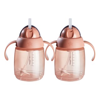Foto 1 | Foto 1 | Straw Cup Tommee Tippee Starter, 300 Ml, Más De 6 M, Con Asas, Rosa, Paquete De 2 - Venta Internacional.