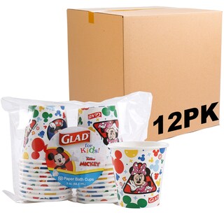 Foto 1 | Foto 1 | Vasos De Papel Para Baño Glad For Kids Disney Mickey, 90 Ml, 20 Unidades - Venta Internacional.