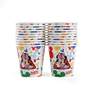 Foto 3 | Foto 3 | Vasos De Papel Para Baño Glad For Kids Disney Mickey, 90 Ml, 20 Unidades - Venta Internacional.