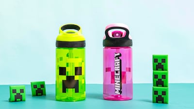 Foto 7 | Foto 7 | Botella De Agua Zak Designs Minecraft Kids, 480 Ml, Juego De 2 Piezas - Venta Internacional.