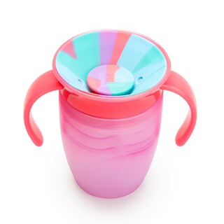 Foto 2 | Foto 2 | Entrenador Munchkin Miracle 360 De Sippy Cup, 200 Ml, Con Asas, Color Rosa - Venta Internacional.