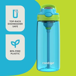 Foto 6 | Foto 6 | Botellas De Agua Contigo Kids Aubrey, 600 Ml, Paquete De 2, Sin Bpa - Venta Internacional.