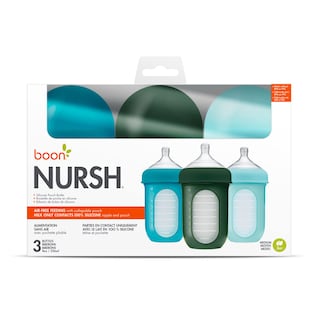 Foto 7 | Foto 7 | Bolsa De Silicona Reutilizable Para Biberones Boon Nursh, 240 Ml, 3-6 M - Venta Internacional.