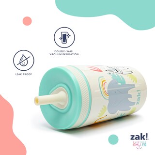 Foto 4 | Foto 4 | Vaso Para Niños Pequeños Zak Designs Superkitties Kelso 350 Ml Acero Inoxidable - Venta Internacional.
