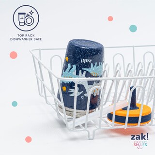Foto 7 | Foto 7 | Vaso Para Niños Pequeños Zak Designs Superkitties Kelso 350 Ml Acero Inoxidable - Venta Internacional.