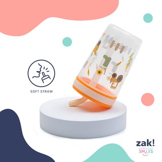 Foto 5 | Foto 5 | Vaso Zak Designs Sesame Street Kelso Para Niños Pequeños 450 Ml Paquete De 2 - Venta Internacional.