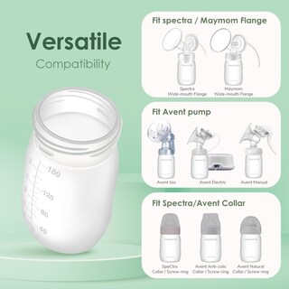 Foto 3 | Foto 3 | Botella De Recolección Y Almacenamiento De Leche Materna Maymom 160 Ml - Venta Internacional.
