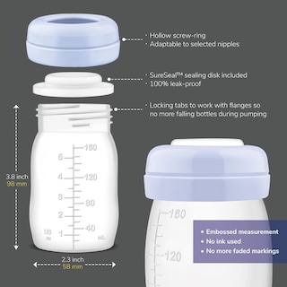 Foto 5 | Foto 5 | Botella De Recolección Y Almacenamiento De Leche Materna Maymom 160 Ml - Venta Internacional.