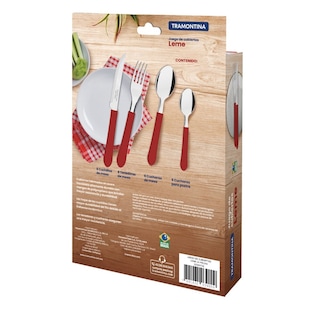 Foto 2 | Foto 2 | Juego de Cubiertos Tramontina Leme 24 Piezas