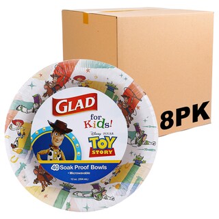 Foto 1 | Foto 1 | Cuencos De Papel Glad Para Niños Disney Pixar Toy Story, 350 Ml, 40 Unidades - Venta Internacional.