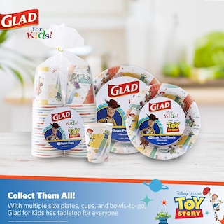Foto 5 | Foto 5 | Cuencos De Papel Glad Para Niños Disney Pixar Toy Story, 350 Ml, 40 Unidades - Venta Internacional.