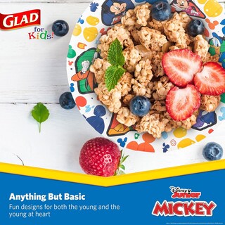 Foto 4 | Foto 4 | Cuencos De Papel Glad Para Niños Disney Mickey And Friends, 350 Ml, 40 Unidades - Venta Internacional.