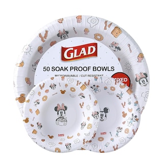 Foto 1 | Foto 1 | Cuencos De Papel Glad Para Niños Disney Mickey And Friends, 480 Ml, 50 Unidades - Venta Internacional.