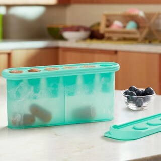 Foto 3 | Foto 3 | Comederos Para Bebés Y Bandeja De Silicona Para Congelar Alimentos Munchkin Blue - Venta Internacional.