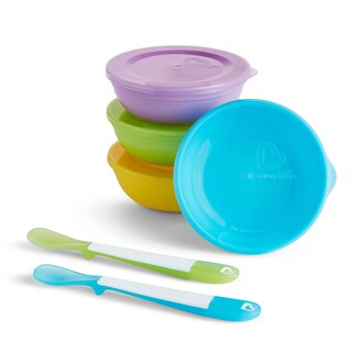 Foto 5 | Foto 5 | Set De Alimentación Para Bebés Munchkin Love-a-bowls, 10 Piezas Con Tapas - Venta Internacional.