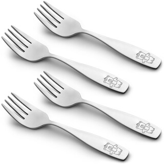 Foto 7 | Foto 7 | Juego De Cubiertos De Acero Inoxidable Zulay Kitchen Para Niños Pequeños, 4 Piezas - Venta Internacional.