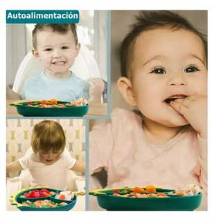 Foto 3 | Foto 3 | Set de Alimentación Belug Verde 8 Piezas para Bebé