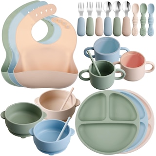 Foto 1 | Foto 1 | Set de Alimentación para Bebés Yinder Silicone 24 Piezas - Venta Internacional
