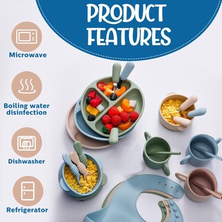 Foto 5 | Foto 5 | Set de Alimentación para Bebés Yinder Silicone 24 Piezas - Venta Internacional