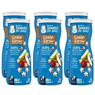 Foto 1 | Foto 1 | Baby Snacks Gerber Puffs Manzana Y Fresa 44 Ml (paquete De 6) - Venta Internacional.