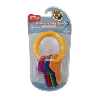 Foto 1 | Foto 1 | Mordedera Llaves Multicolor Nuby Naranja Hexagonal