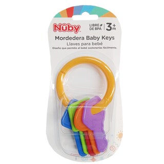Foto 1 | Foto 1 | Mordedera Llaves Multicolor Nuby Lila Hexagonal