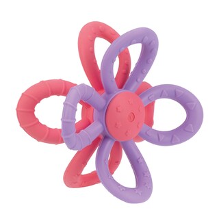 Foto 2 | Foto 2 | Mordedera De Silicón En Forma De Flor Aritos Divertidos Para Bebé Multicolor Nuby6950rs-md