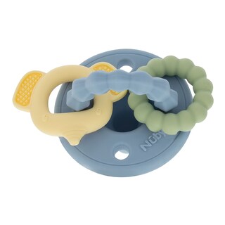 Foto 3 | Foto 3 | Chupón Charm Y Mordedera Para Bebé Color Azul Nuby8699az