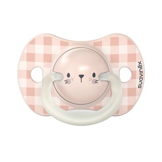 Foto 3 | Foto 3 | Chupones Nocturnos Suavinex 0 A 6 Meses Color Rosa Brilla En La Oscuridad 2 Piezas