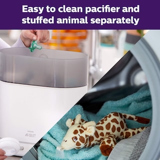 Foto 6 | Foto 6 | Soporte Para Chupetes Avent Philips Soothie Snuggle Giraffe 0m+ - Venta Internacional.
