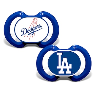 Foto 1 | Foto 1 | Chupete Masterpieces Lad2000 Los Angeles Dodgers, Paquete De 2 - Venta Internacional.