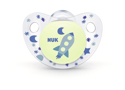 Foto 3 | Foto 3 | Chupete Nuk, Lindo Como Un Botón, Que Brilla En La Oscuridad Para Niños De 0 A 6 M, Paquete De 2 - Venta Internacional.
