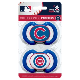 Foto 1 | Foto 1 | Chupete Masterpieces Mlb Chicago Cubs, Paquete De 2, Talla Única - Venta Internacional.