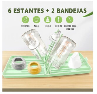 Foto 4 | Foto 4 | Cepillo Limpieza Biberones Silicon Sujetador Juego Kit 7en1