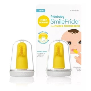 Foto 5 | Foto 5 | Combo: Chupete Dispensador De Medicamentos + Cepillo De Dientes Dedal Para Bebés Frida Baby