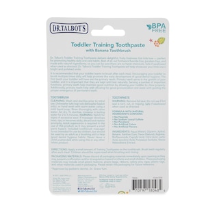 Foto 3 | Foto 3 | Pasta De Dientes Dr. Talbot's Toddler Training Con Cepillo Nuby Banana - Venta Internacional.