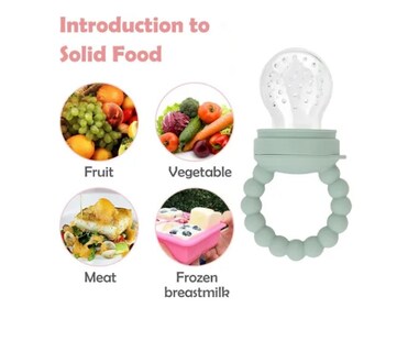 Foto 3 | Foto 3 | Chupón Para Frutas Comida Para Bebes Gel De Sílice 4pcs