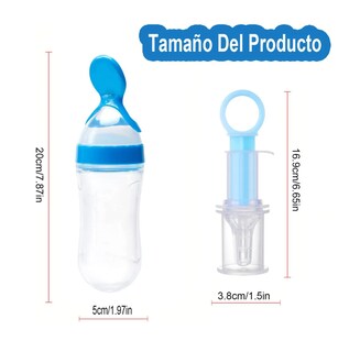 Foto 3 | Foto 3 | Cuchara Para Papilla Con Forma De Fruta Y Biberón 9 Unidade