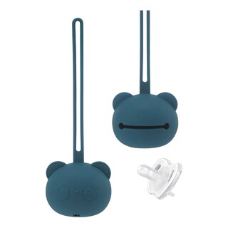 Foto 1 | Foto 1 | Porta Chupones Bebé Lab.g Silicona Estuche Para Guardar Chupete Azul